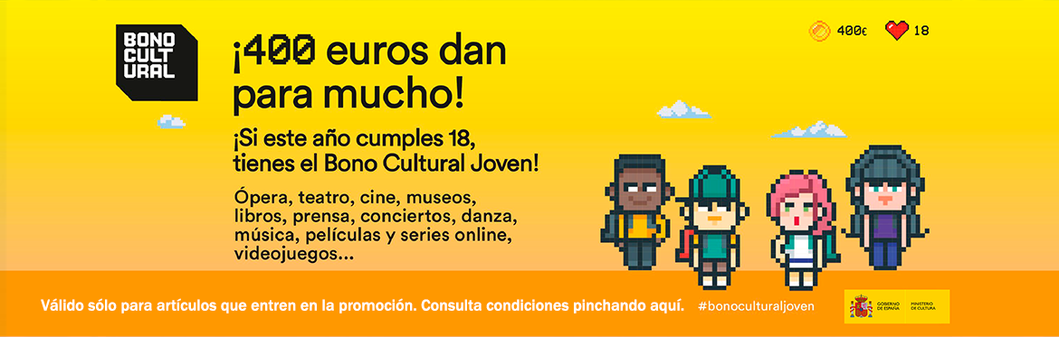 Usa tu bono cultural en 1UPCash